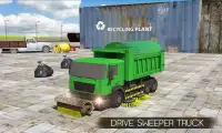 Sweeper Truck: City Roads Screen Shot 2