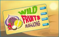 Mahjong Wild Fruits Screen Shot 0