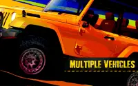 4x4のジープの運転ゲーム：砂漠サファリ Screen Shot 9