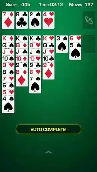 Solitaire Game Screen Shot 6