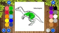 Kolorowanka Dinozaurów Screen Shot 1