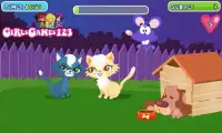 Китти поцелуй - Котенок игры Screen Shot 2