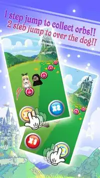 Cartoon Princess Jumping Games Screen Shot 1