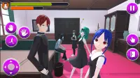 High School Girl Dating Sim 3D Screen Shot 2