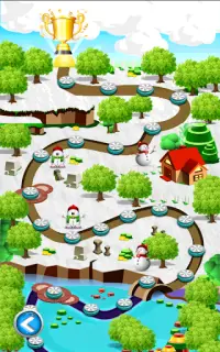 Match 3 Puzzle Christmas Games - Santa Bell Trees Screen Shot 4