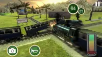 เกมส์รถไฟความเร็วสูง 3D 2018 Screen Shot 2