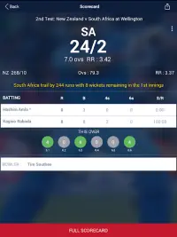 Cricket Live Score & Schedule Screen Shot 10