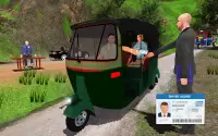 Auto Rickshaw Driving Game Screen Shot 1