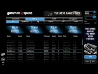 GammonSpace - Online Backgammon Screen Shot 9