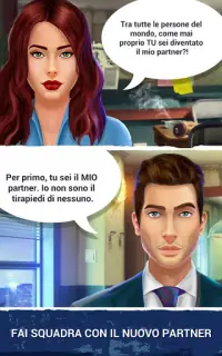 Amore Tra Detective: Storia Giochi Con Scelte Screen Shot 2