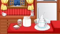 केक जन्मदिन खाना पकाने का खेल Screen Shot 1