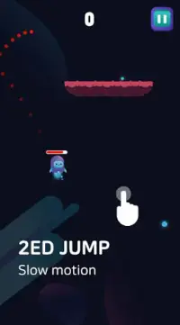UpBall(Space Jump) - Casual Arcade Game Screen Shot 1