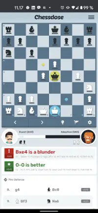 Chessdose - Chess online Screen Shot 0