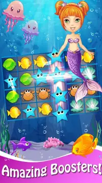 Fish Fantasy Match 3 Free Game Screen Shot 3