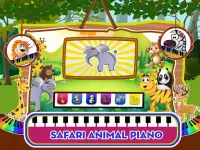 Baby Piano Animal Games - Kebisingan Hewan Screen Shot 5