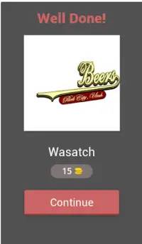 Beer Logo Quiz:  Beer Trivia game Screen Shot 1