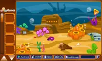 Golden Fish Deep Sea rescue_Escape games_IQ game Screen Shot 2