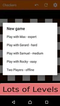 Checkers Multiplayer : New 2018 Screen Shot 5