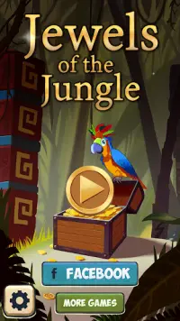 skarby dżungli: mecz 3 Screen Shot 0
