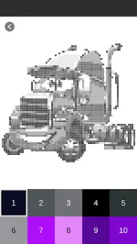 Vehicle Transportation - Color Pixel Art Screen Shot 1