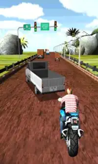 Real 3D Moto Race Screen Shot 5