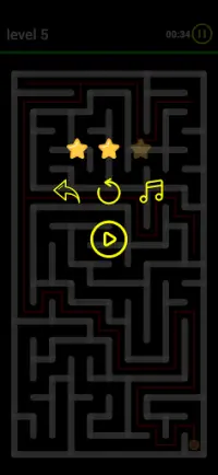 Maze & Fun - Swipe maze game Screen Shot 5