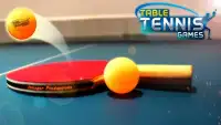 Jogos de mesa de tênis Screen Shot 0
