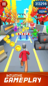 Gramps Run: corredor de metrô sem fim Screen Shot 2