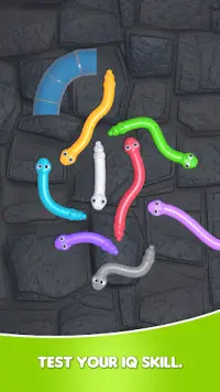 Snake Tangle Knot : Worm Zone Screen Shot 1