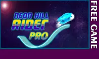 Neon Hill Rider Pro - Neon hill rider pro racing Screen Shot 2