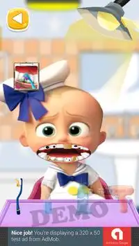 dentist game for Baby boss Screen Shot 2
