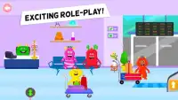 My Monster Town - Airport Games for Kids Screen Shot 6