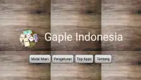 Gaple Domino Game Offline Screen Shot 0
