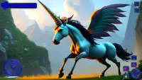 Magic Flying Unicorn Pony Game Screen Shot 1