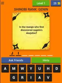 Shinobi Trivia: Naruto Screen Shot 7