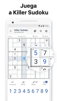 Killer Sudoku de Sudoku.com Screen Shot 0