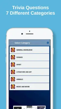 Super Trivia Quiz : Test Your Knowledge Screen Shot 1
