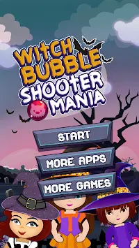 Witch Bubble Shooter Screen Shot 0