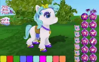 Mijn Pony Dress Up - spel voor kleine kinderen Screen Shot 2