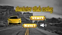 simulator climb racing car Screen Shot 0