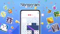 Nonogram - Цветные кроссворды Screen Shot 5