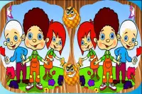 Children 10 Differences Game Screen Shot 1