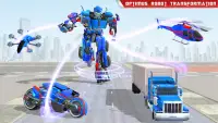 Robot Car Transform War Games Screen Shot 3