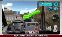 سائق حافلة محاكي 3D Screen Shot 0