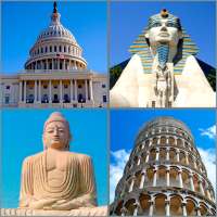 World attractions, american landmarks picture quiz