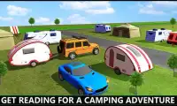 Camper Van Trailer Truck Driving Simulator Screen Shot 1