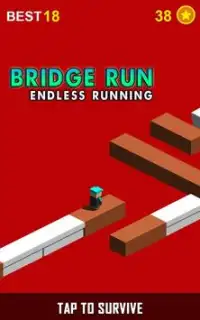 Bridge Run - Menjalankan tak b Screen Shot 0