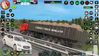 Euro Truck Game Cargo Truck 3d Screen Shot 6