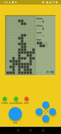Tetris - free download game Screen Shot 2