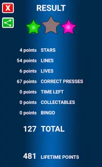 Skill BINGO - arcade style, beat the clock Screen Shot 3